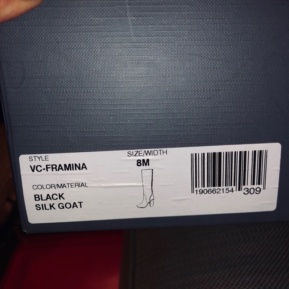 NWT Vince Camuto black suede boots - Picture 5 of 6